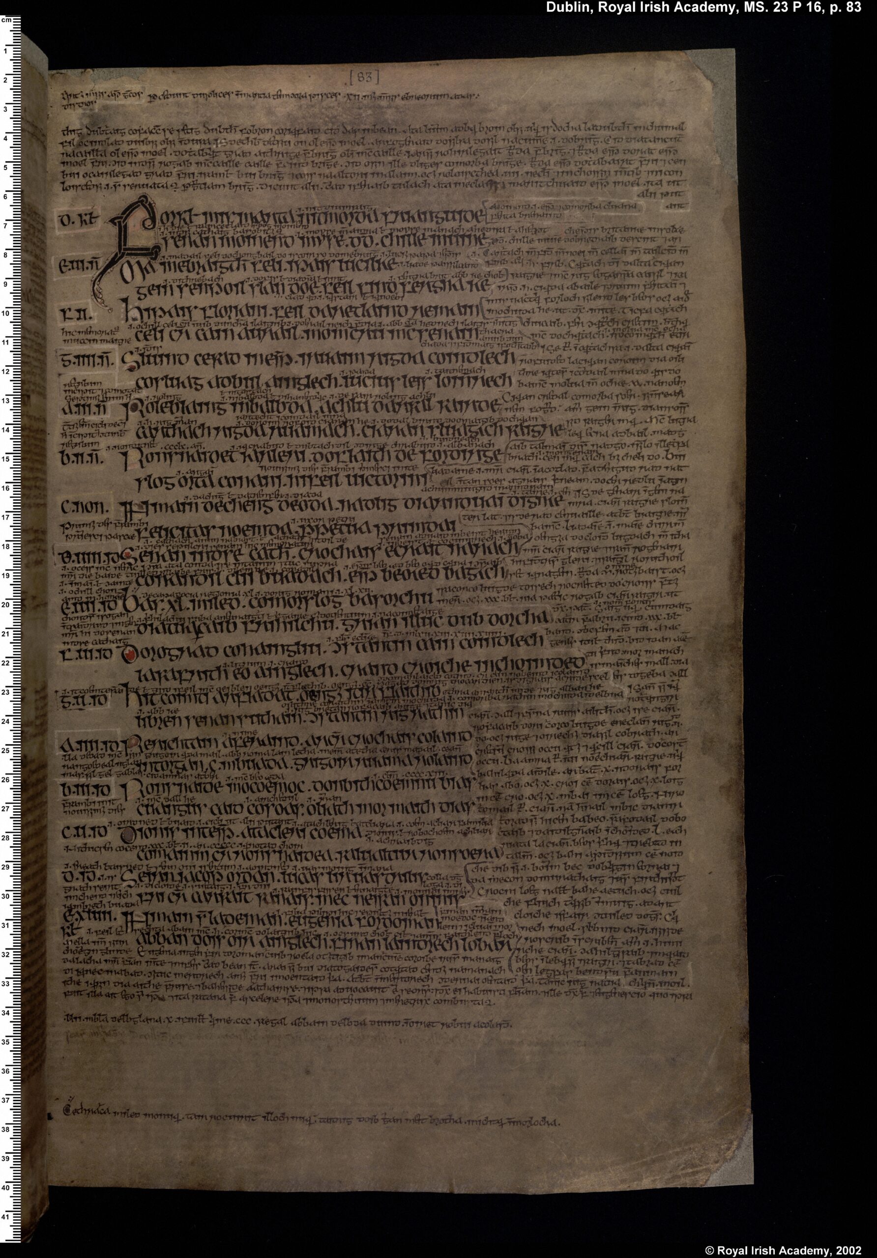 Dating Félire Óengusso